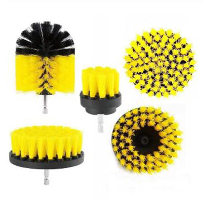 

5pcs Power Wash Brush Nylon Bristle Bathroom Toilet Cleaning Drill Brush Set