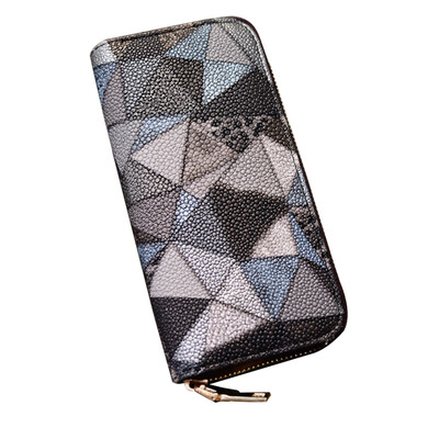 

Women\s Purse Colorblock Chic Geometric Ladylike Bag