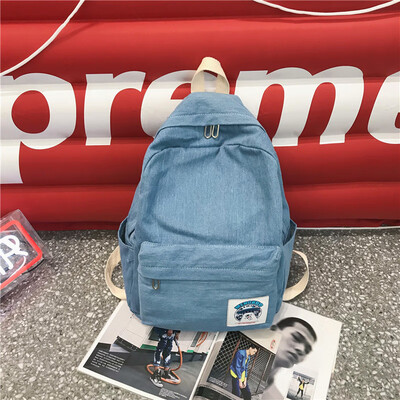 

Bag girl Korean version of high school inthe wind ancient sense of girl son school two-shoulder bag original Cebu hundred backpack