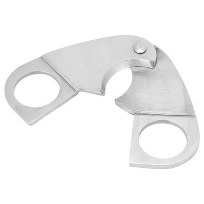 

Greensen Portable Stainless Steel Silver Hand Cigar Cutter Scissor Knife Super Sharp Blade