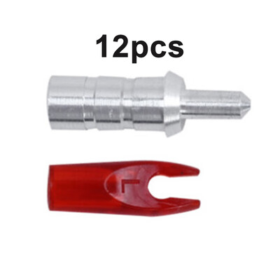 

DIY Archery Aluminum Nock Pin Plastic Tail For ID62mm Shaft Arrow Protection