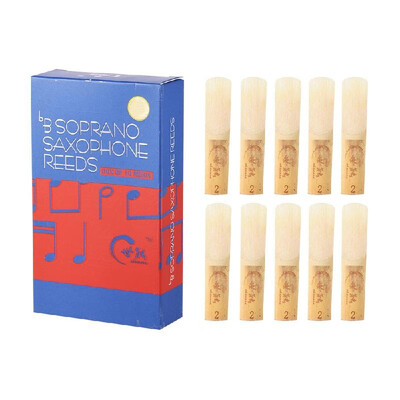

Professional Level Bb Soprano Saxophone Sax Reeds Strength 30 10pcs Box