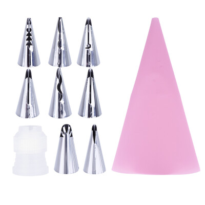 

Diy Cake Decorating Silicone Piping Nozzles Cream Pastry Bag Skirt Cake Decor Nozzle Tips