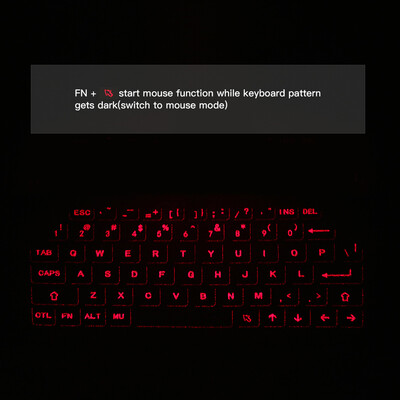 

Mini Laser Projection Keyboard BT Wireless Virtual Projector with English QWERTY for iOS Android Tablet PC Silver