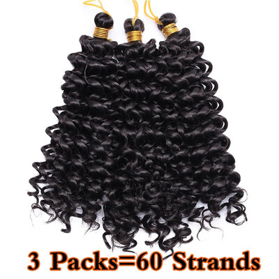 

3 Packs Afro MarleyBob Crochet Hair Marlibob Crochet Extension Kinky Curly Kinky Bundle Ombre Braidng Hair Extensions