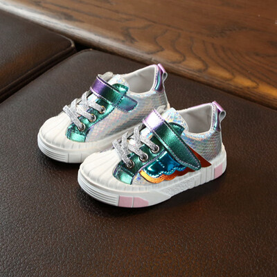 

Autumn Baby Boys Girls Anti-Slip Wings Pattern Walking Shoes Sneakers Toddler Soft Soled First Walkers