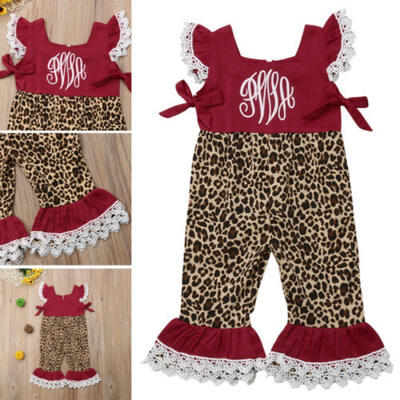 

Newborn Kids Baby Girls Toddler Romper Jumpsuit Playsuit Clothes Sunsuit Outfit