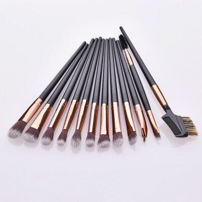 

〖Follure〗Foundation Cosmetic Eyebrow Eyeshadow Brush Makeup Brush Sets Tools 12PCS