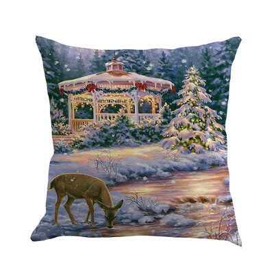 

〖Follure〗Christmas Pillow Cover Pillowcases Decorative Sofa Cushion Cover 45x45cm