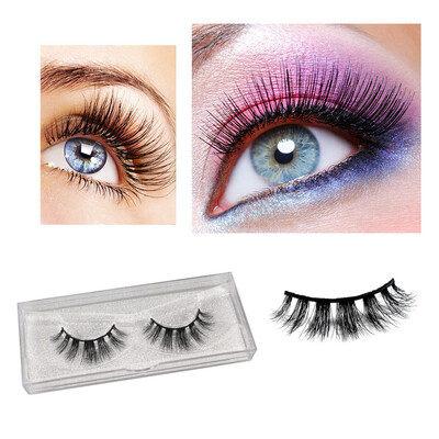 

〖Follure〗1 Pair 3D Natural Thick False Fake Eyelashes Eye Lashes Makeup Extension