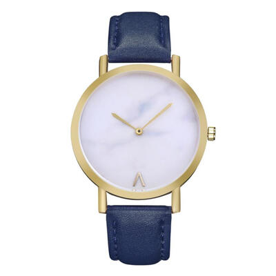 

Leather Luxury Quartz watch women Analog Simple wristwatches for ladies Temperament Fashionable Business clock women 2018 D