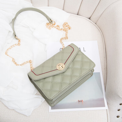 

Summer small lady bag 2019 line Korean version of 100-band single-shoulder slanting fashion chain small square bag