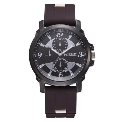 

〖Follure〗Men Business Watch Plastic Strap Sports Fashion Watch Simulated Quartz Watch