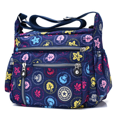 

Oxford cloth bag tide-proof nylon lady bag oblique backpack middle-aged mother bag Leisure Canvas bag lady