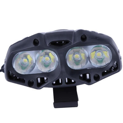 

4 LED High Brightness USB Charging Riding Light MTB Road Bicycle Flashlight