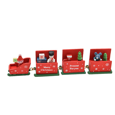 

Tailored Christmas Decorations Christmas Woods Small Train Children Kindergarten Festive