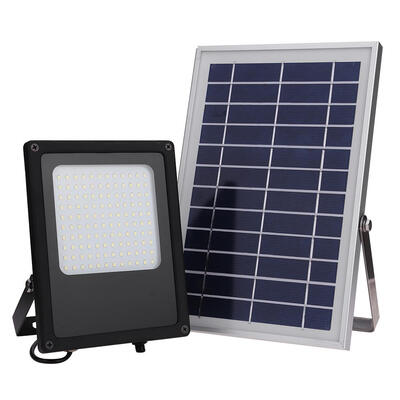 

Solar 50W 120LED Light Sensor Flood Spot Lamp Waterproof Outdoor Yard Light