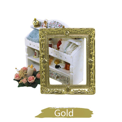 

Tailored 112 16 Dollhouse Miniature Scene Model Photo Frame Pretend Play Toy