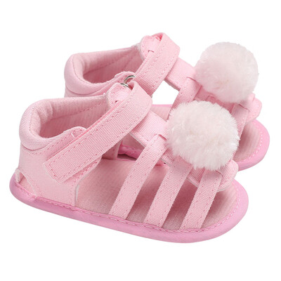 

Infant Baby Baby Girls Shoes Ball Soft Crib Summer Sandals Shoes