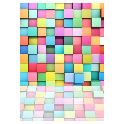 

Colorful Lattice Photo Studio Gallery Photography Backdrop Background Cloth