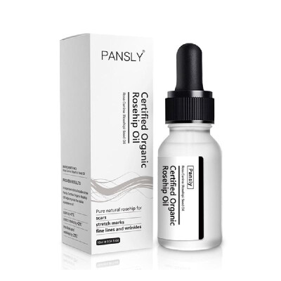 

PANSLY 10ml Organic Rosehip Oil Stretch Mark Scar Removal Moisturizing Firming Essential Oil