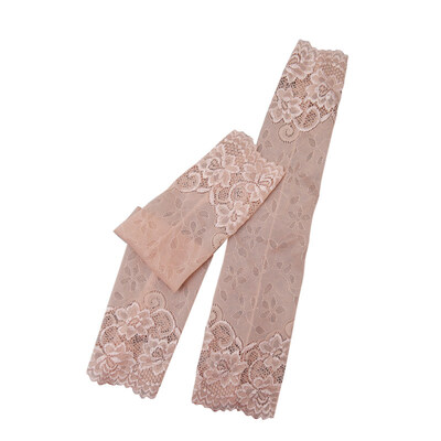 

Fashion Women Summer Riding Sun-proof Elastic Thin Lace Arm Sleeves Oversleeve
