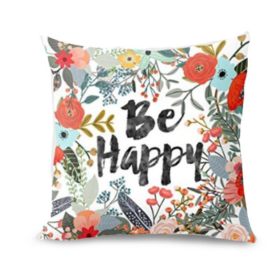 

Siaonvr Thanksgiving Rectangle Cover Decor Pillow Case Sofa Waist Throw Cushion Cover B