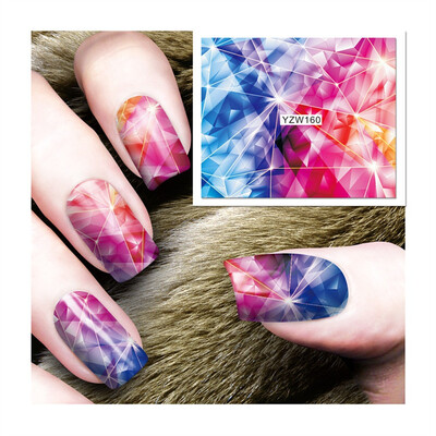 

〖Follure〗Water Decals Nail Art Transfer Stickers Big Sheet Manicure Decoration