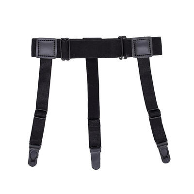 

2pcs Men Shirt Anti Slip Wrinkle Clip Adjustable Suspenders Braces Holders
