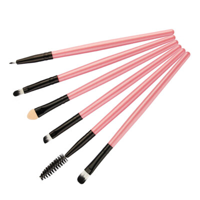 

6PcsSet Pro Eye Makeup Brushes Eyeshadow Eyebrow Eyeliner Lip Brush Beauty Tool