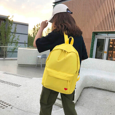 

New Fashion Womens Portable Backpack Casual Wild Cute Love Printing Backpack