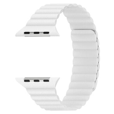 

Magnetic Leather Loop Watch Strap Bracelet Band for iWatch Series 4 44mm