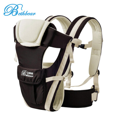 

Bethbear Multifunctional Ventilate Adjustable Buckle Mesh Wrap Baby Carrier Backpack