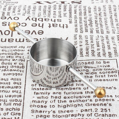 

Greensen 30ml Stainless Steel Bar Measuring Cup with Handle Bartender Mixer Measure Tool Bar Measuring Cup Cocktail Mixer