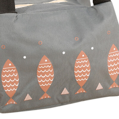 

Adorable Cartoon Picture Handbag Lunch Box Picnic Food Fruit Container Cooler Storage Bag
