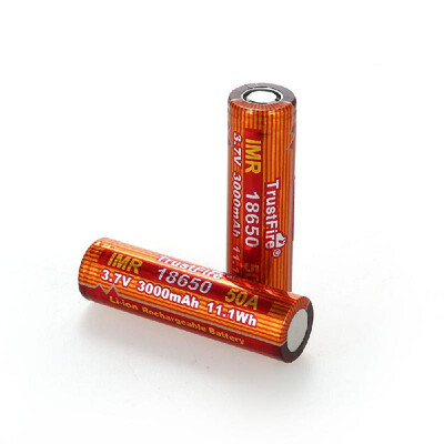 

1 Piece Of TrustFire IMR 18650 Battery 2600mAh 37V 40A High-Rate Rechargeable Li-ion Battery for LED Flashlight