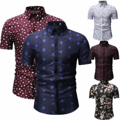 

Mens Slim Fit V Neck Short Sleeve Stylish Formal Tee T-shirt Casual Tops Shirts