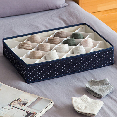 

Gobestart Plastic Underwear Storage Box Underwear Box Division Box Socks Underwear Storage