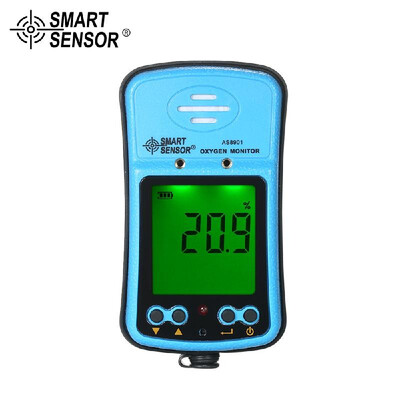 

SMART SENSOR Professional Industrial Digital Handheld Portable Automotive Oxygen Meter High Precision O² Gas Tester Monitor Detect
