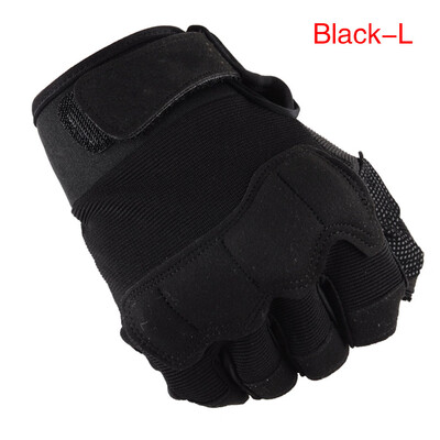 

Fitness half finger gloves outdoor mountaineering cycling sports camouflage fingerless gloves