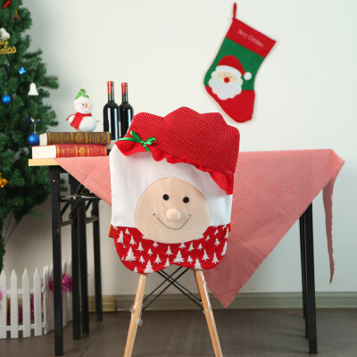 

Tailored Christmas Santa Claus Hat Chair Cover Dinner Decor Party