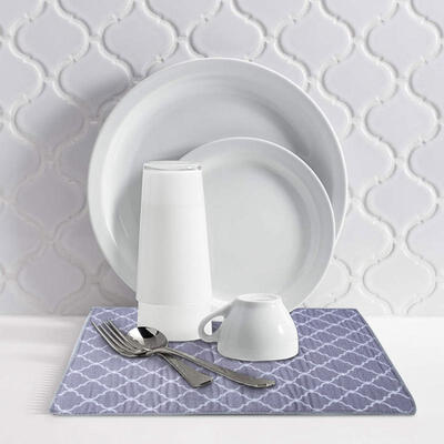 

Greensen 1512inch Microfiber Absorbent Placemat Place Mat Bowl Cup Mat for Draining Tableware