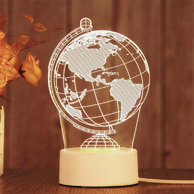 

New 3D Lamp Table Night Light Cartoon Toy Cat