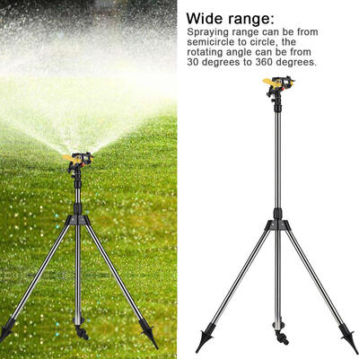 

Greensen Stainless Steel Tripod Water Irrigation Tool Plastic Sprinkler Auto System Garden Lawn Supplies