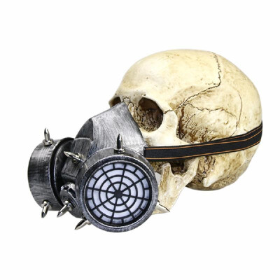 

Portable Cosplay New Steampunk Canister Respirator Goggles Halloween Props