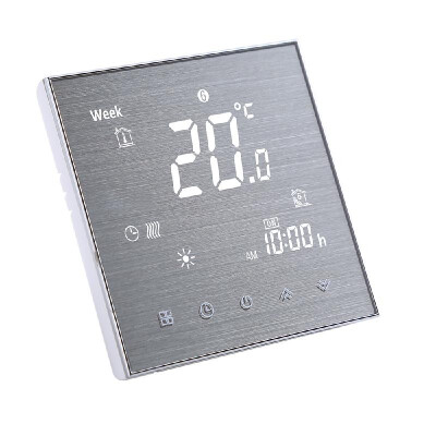 

BTH-2000L-GCLW WiFi Smart Thermostat for WaterGas Boiler Digital Temperature Controller Large LCD Display Touch Button Voice Cont