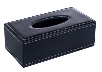 

Leather Tissue Box Home Office Dining Room Bedroom or Bathroom Tissue Box