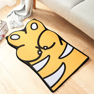 

Gobestart Cartoon Animal Floor Mats Gateway Bathroom Door Water Absorbent Anti-slip Mat