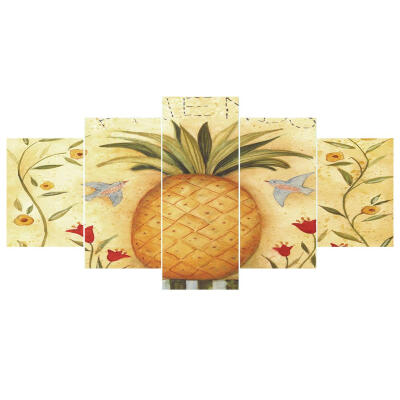 

5pcs 5D DIY Full Drill Diamond Painting Pineapple Cross Stitch Mosaic Kit