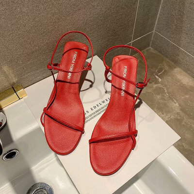 

The Korean version of sandals with thin heels&high heels
